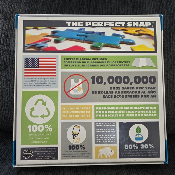 Buffalo Games Jon Wood "Autumn Animals 1000 Piece Puzzle - Picture 2 of 4